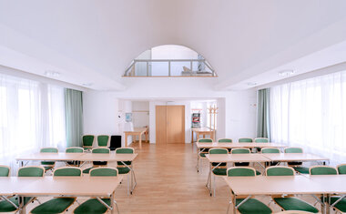 Aula II v mezipatře